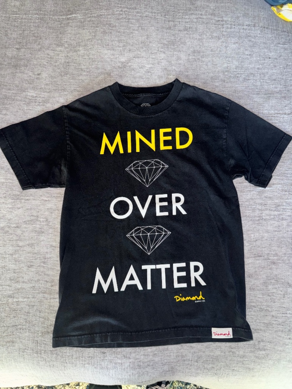 Diamond Supply Company Graphic Black T-Shirt Diamond Graphic Tee Streetwear
